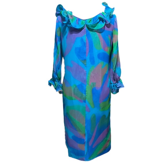 Krist Amazing Mod Vintage Cocktail Dress! - Picture 4 of 10